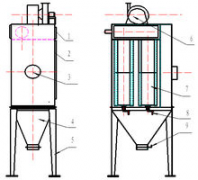 脉冲滤筒除尘器结构原理
